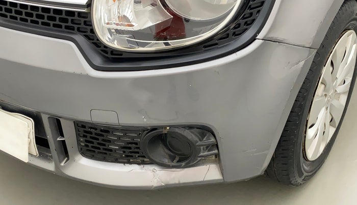 2017 Maruti IGNIS SIGMA 1.2, Petrol, Manual, 23,727 km, Front bumper - Minor scratches