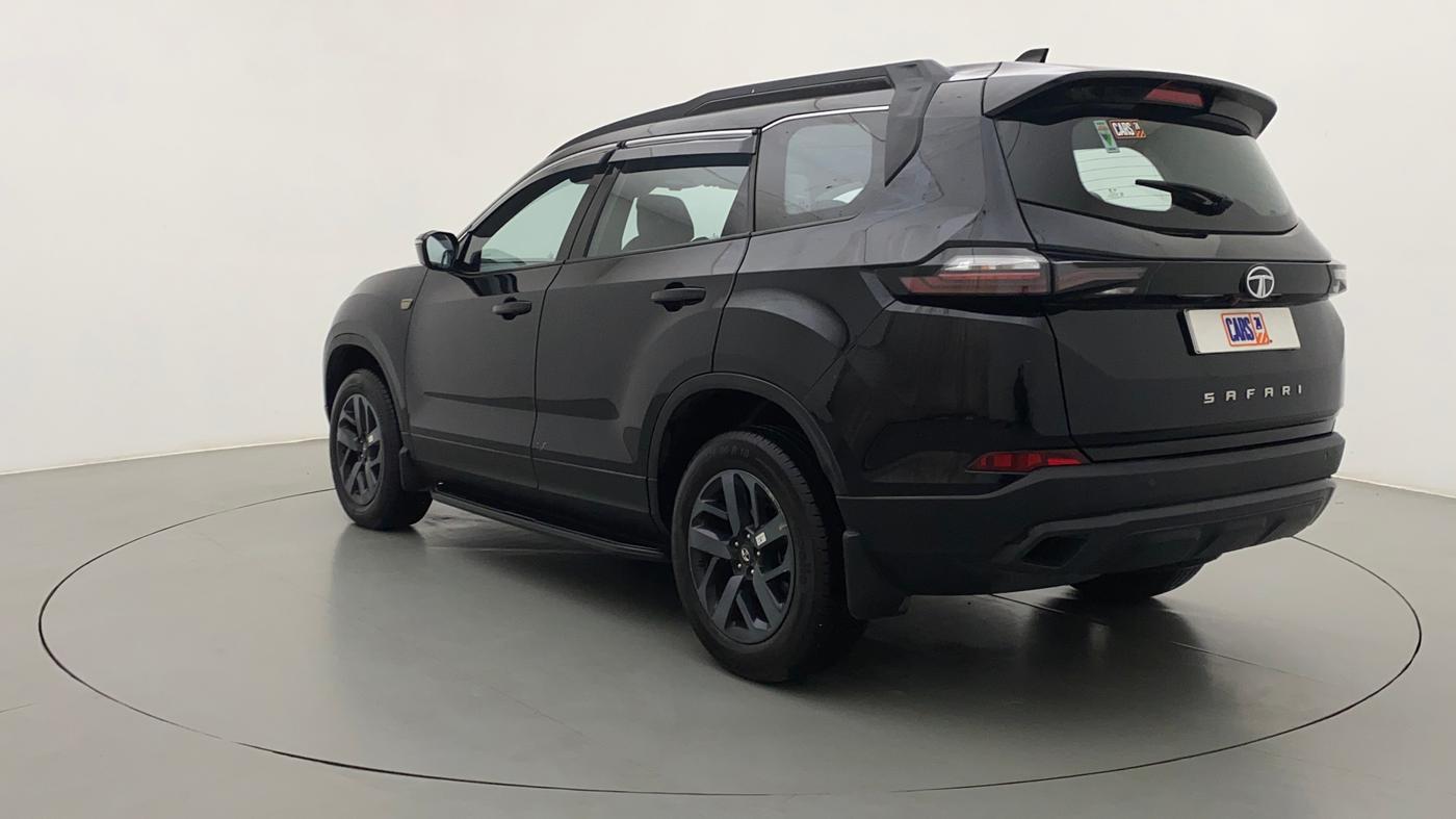 2022 Tata Safari XZA PLUS DARK EDITION, Diesel, Automatic, 4,090 km, Left Back Diagonal