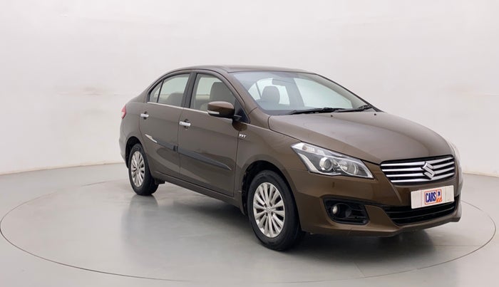 2015 Maruti Ciaz ZXI, Petrol, Manual, 53,491 km, Right Front Diagonal