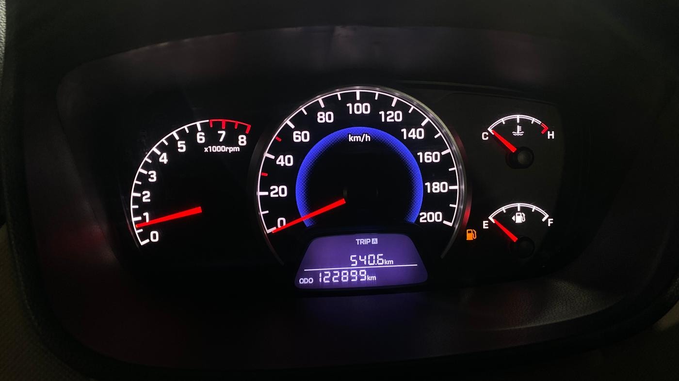 2017 Hyundai Grand i10 ASTA 1.2 KAPPA VTVT, Petrol, Manual, 1,22,895 km, Odometer Image