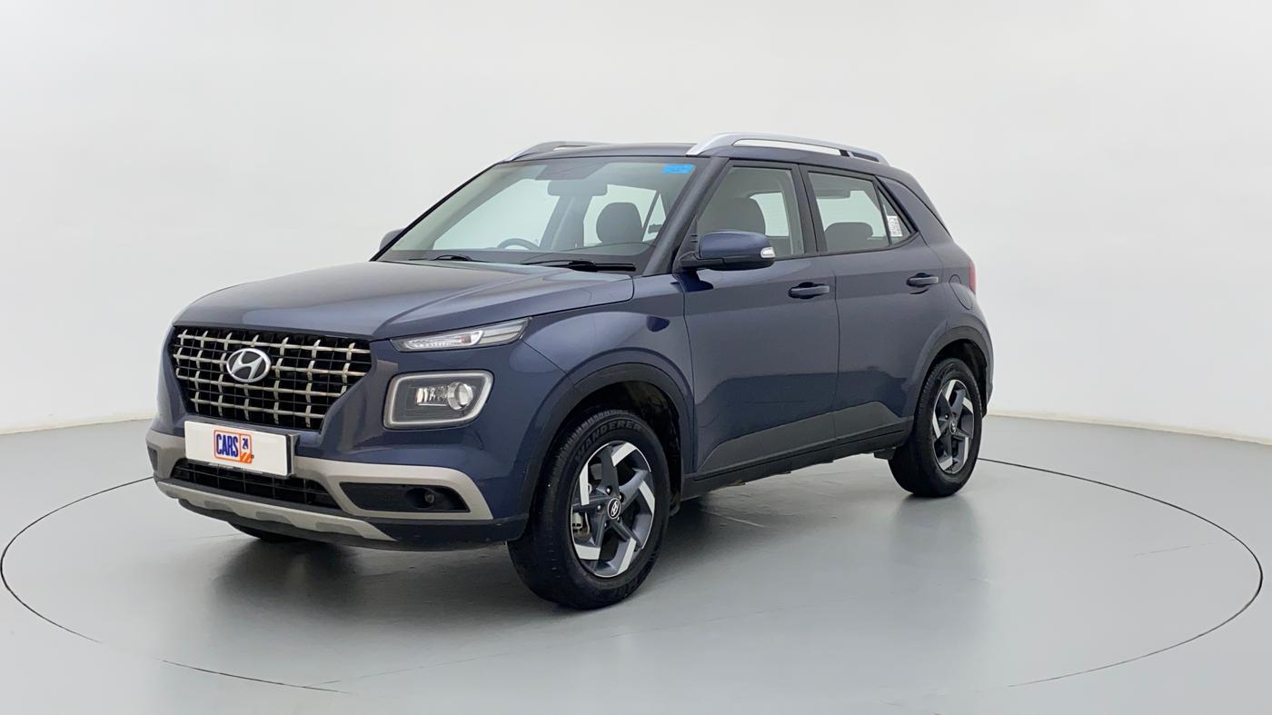 2020 Hyundai VENUE 1.0L Turbo GDI SX MT, Petrol, Manual, 17,466 km, Left Front Diagonal