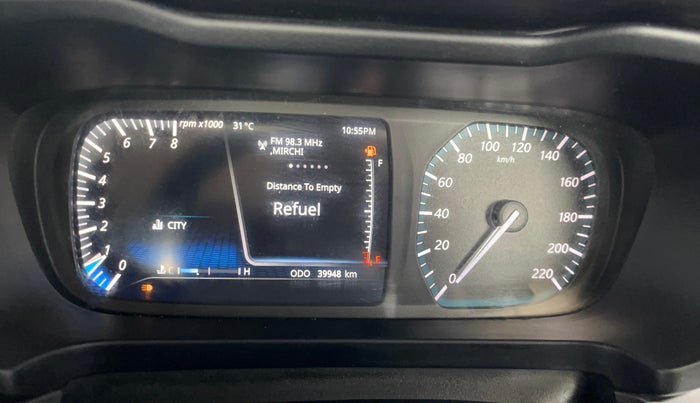 2021 Tata ALTROZ XZ PETROL, Petrol, Manual, 39,931 km, Odometer Image