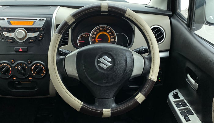 2014 Maruti Wagon R 1.0 VXI, Petrol, Manual, 22,900 km, Steering Wheel Close Up