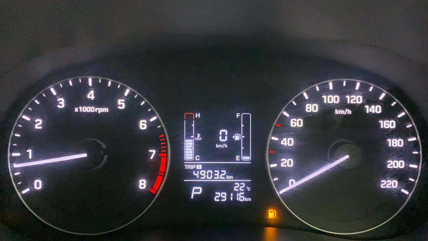 2019 Hyundai Creta SX AT 1.6 PETROL, Petrol, Automatic, 29,116 km, Odometer Image