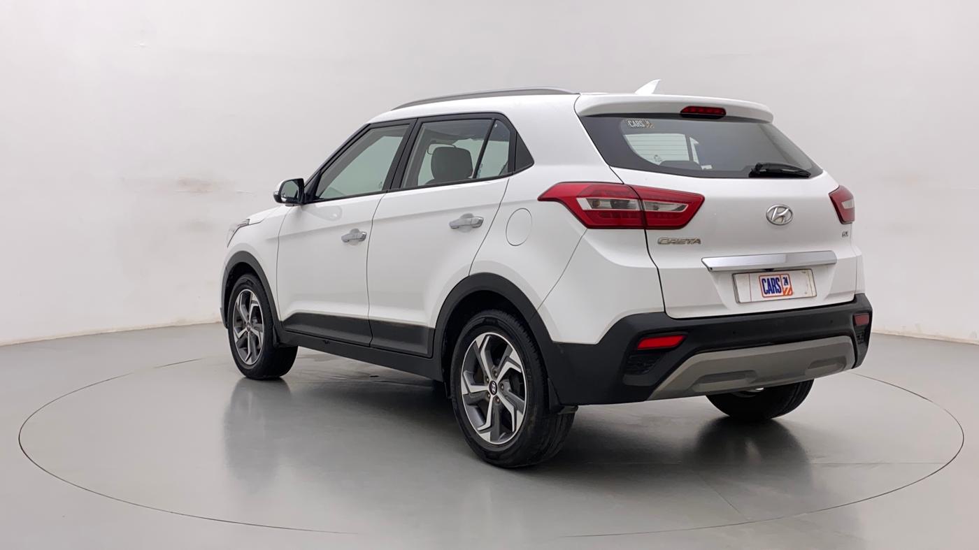 2019 Hyundai Creta SX AT 1.6 PETROL, Petrol, Automatic, 29,116 km, Left Back Diagonal