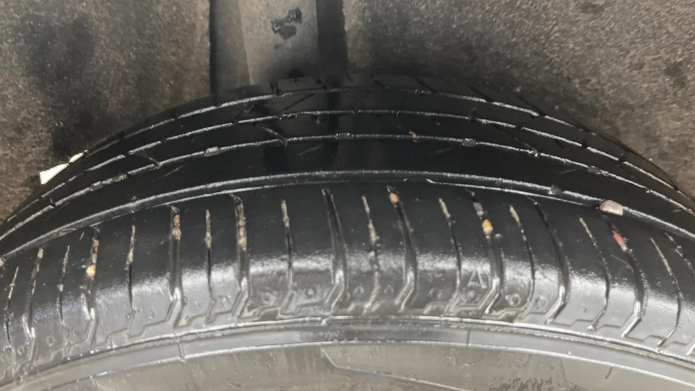 2021 Toyota Glanza G, Petrol, Manual, 99,637 km, Right Rear Tyre Tread