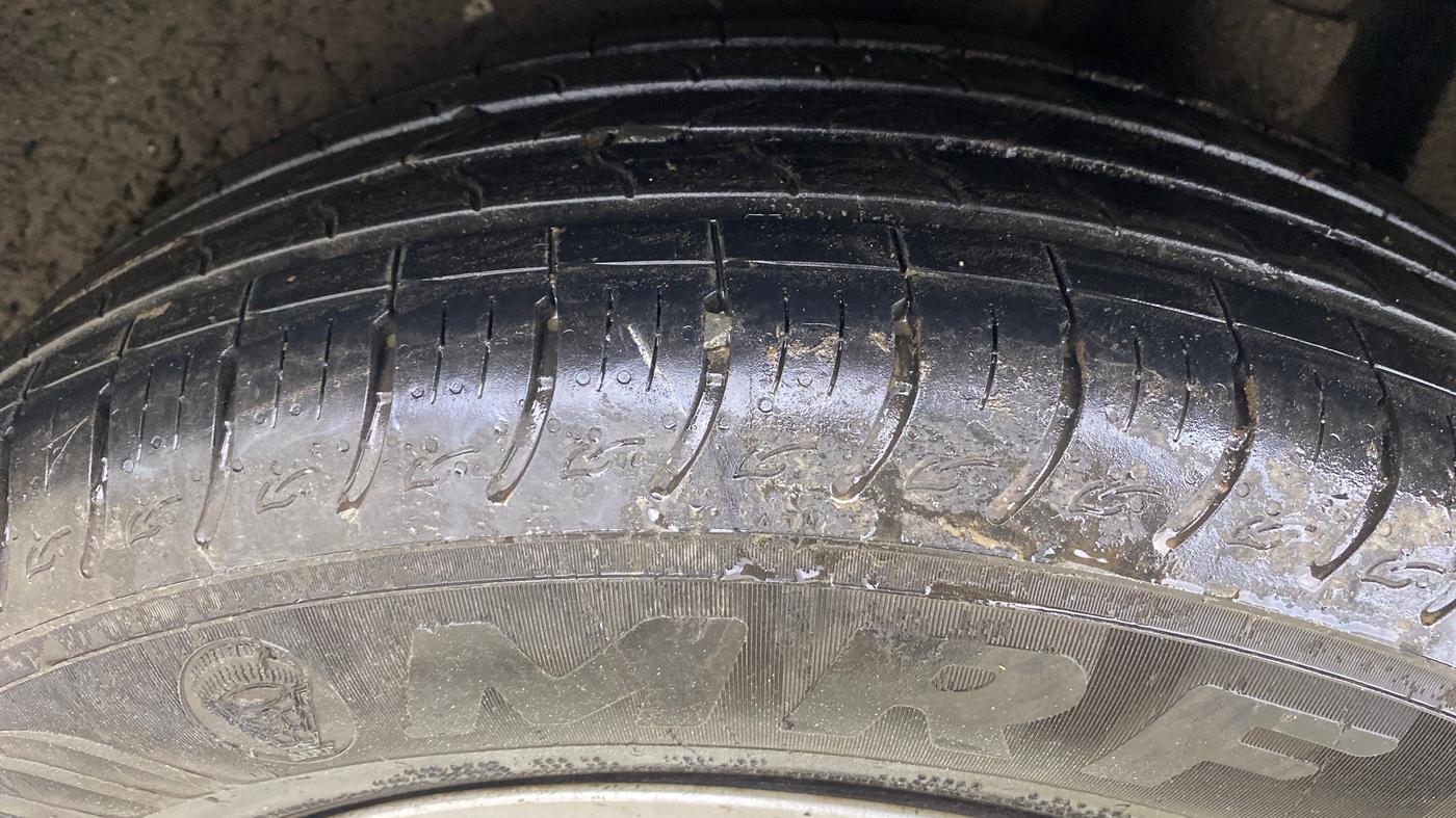 2016 Hyundai Creta S 1.6 PETROL, Petrol, Manual, 43,295 km, Left Rear Tyre Tread