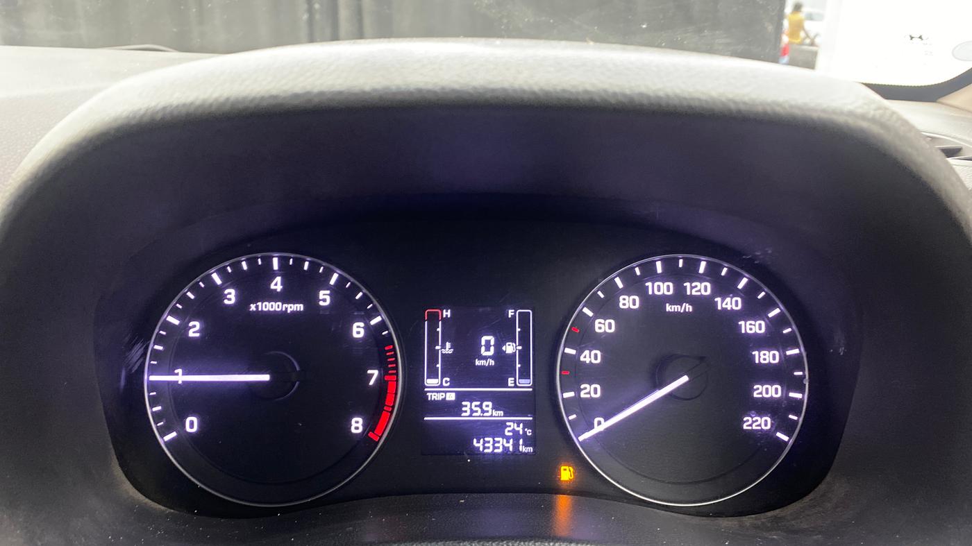 2016 Hyundai Creta S 1.6 PETROL, Petrol, Manual, 43,295 km, Odometer Image