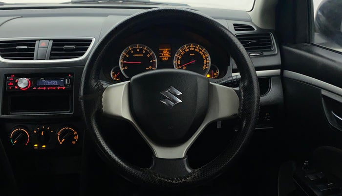 2013 Maruti Swift VXI, Petrol, Manual, 41,625 km, Steering Wheel Close Up