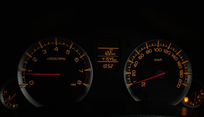 2013 Maruti Swift VXI, Petrol, Manual, 41,625 km, Odometer Image