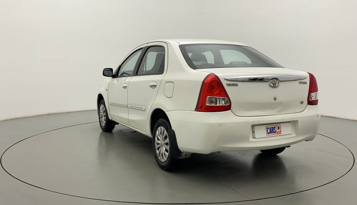 2013 Toyota Etios G, Petrol, Manual, 99,746 km, Left Back Diagonal