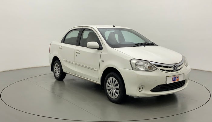 2013 Toyota Etios G, Petrol, Manual, 99,746 km, Right Front Diagonal