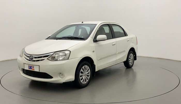 2013 Toyota Etios G, Petrol, Manual, 99,746 km, Left Front Diagonal