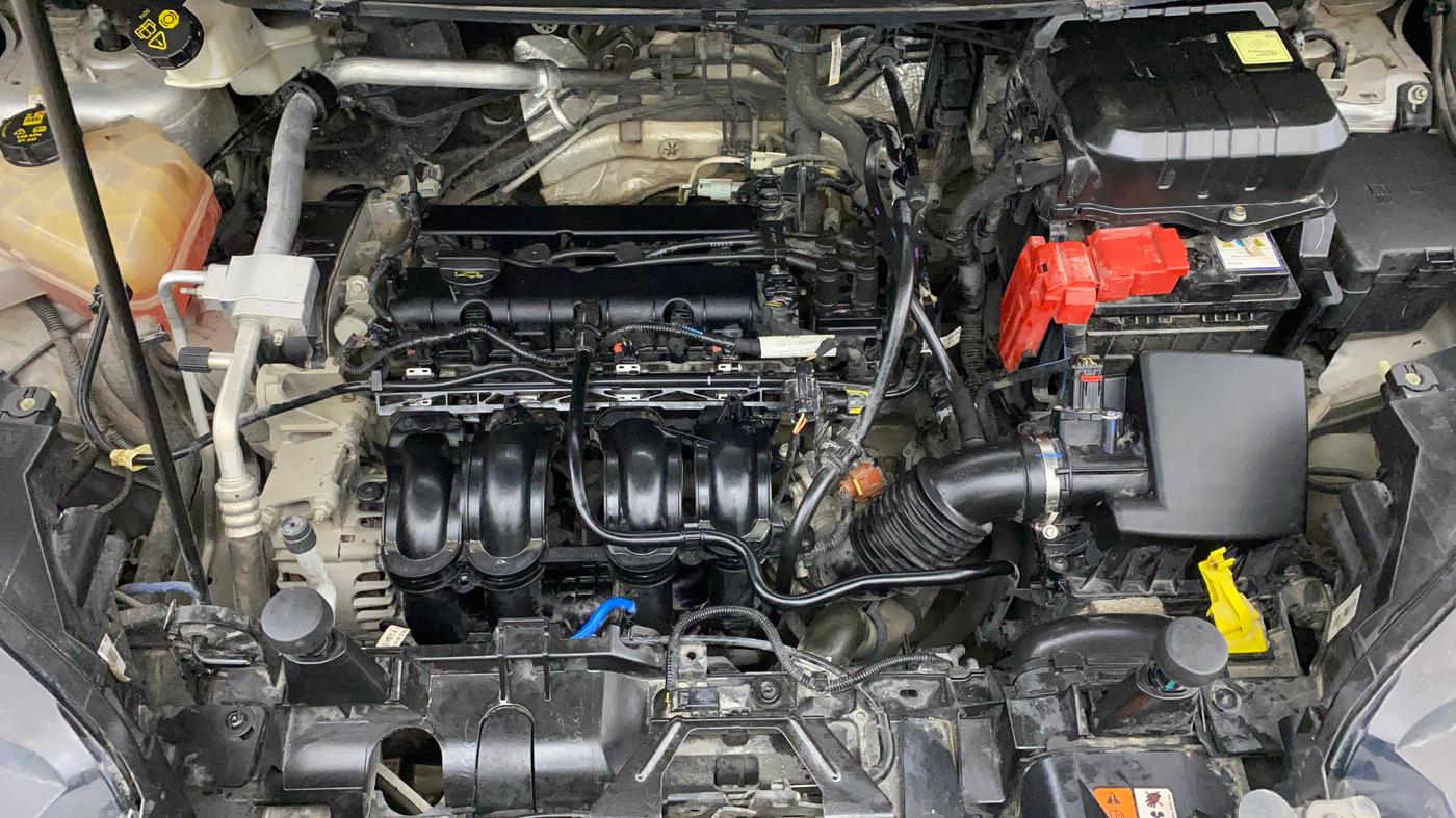 2015 Ford Ecosport TITANIUM 1.5L PETROL AT, Petrol, Automatic, 34,404 km, Engine View