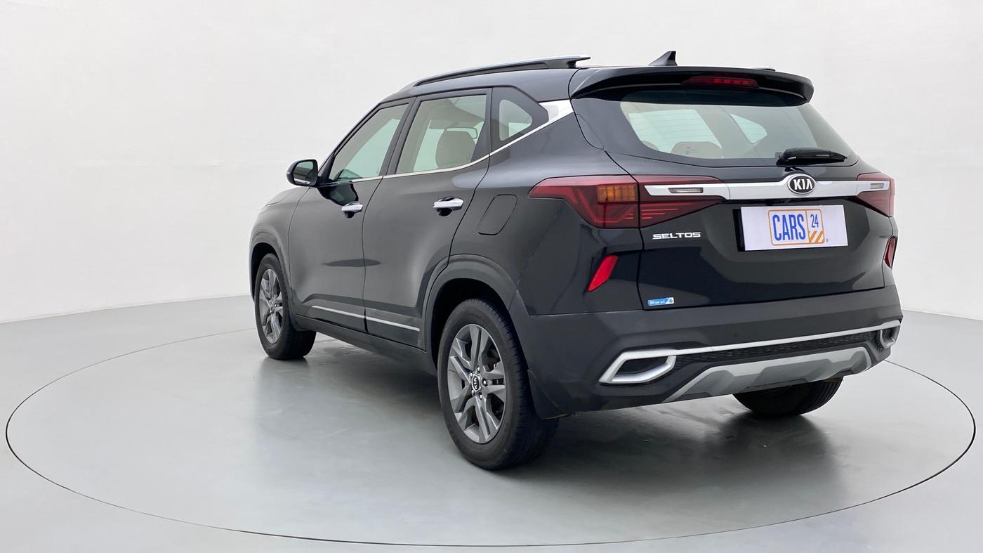 2019 KIA SELTOS HTX+ MT 1.5 DIESEL, Diesel, Manual, 38,112 km, Left Back Diagonal