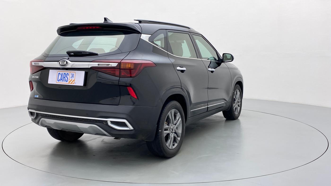2019 KIA SELTOS HTX+ MT 1.5 DIESEL, Diesel, Manual, 38,112 km, Right Back Diagonal