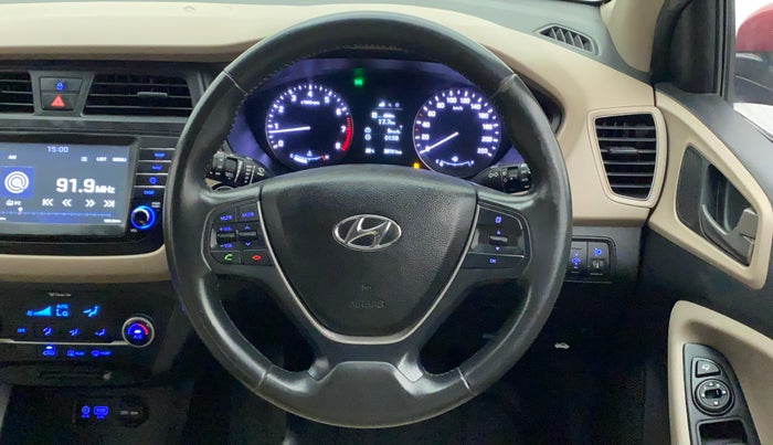 2017 Hyundai Elite i20 ASTA 1.2 (O), Petrol, Manual, 39,781 km, Steering Wheel Close Up