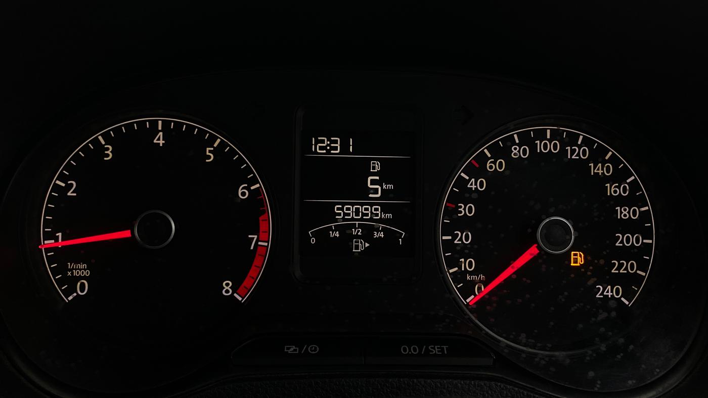 2017 Volkswagen Polo HIGHLINE1.2L, Petrol, Manual, 59,130 km, Odometer Image