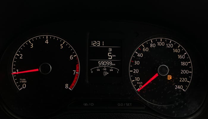 2017 Volkswagen Polo HIGHLINE1.2L, Petrol, Manual, 59,095 km, Odometer Image