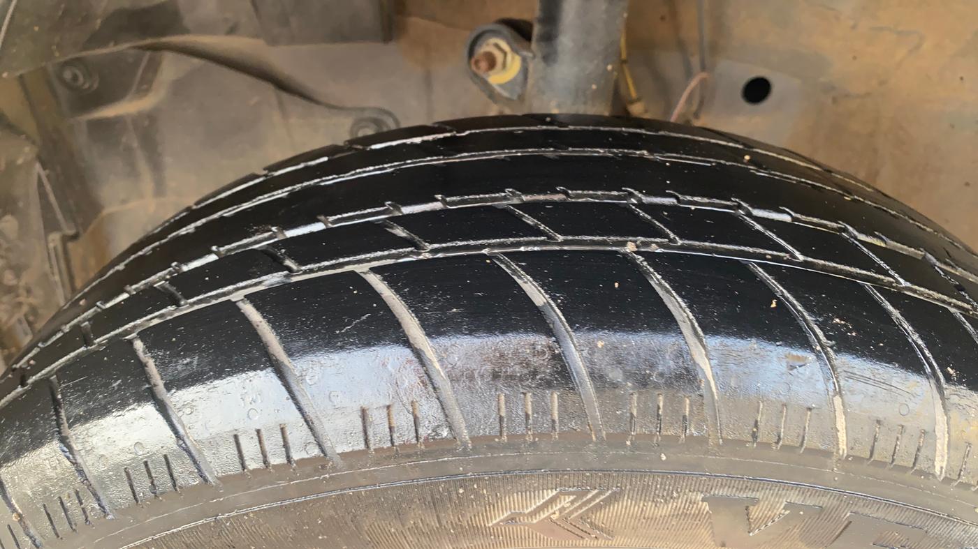 2024 Honda Amaze 1.2L I-VTEC S, Petrol, Manual, 38,682 km, Left Front Tyre Tread