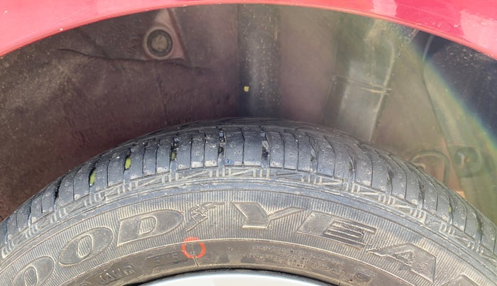 2016 Hyundai Grand i10 SPORTZ 1.2 KAPPA VTVT, Petrol, Manual, 14,572 km, Left Rear Tyre Tread
