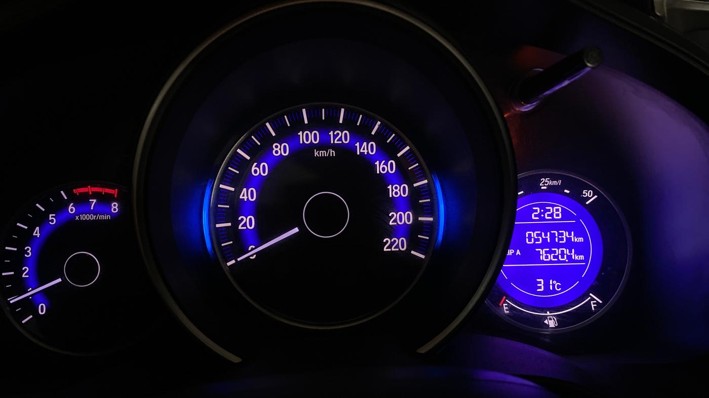 2017 Honda WR-V 1.2L I-VTEC VX MT, Petrol, Manual, 54,725 km, Odometer Image