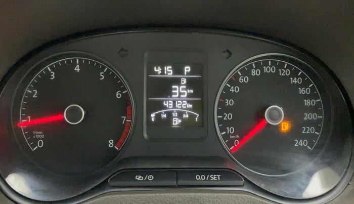 2018 Volkswagen Vento HIGHLINE PLUS 1.2 AT 16 ALLOY, Petrol, Automatic, 43,624 km, Odometer Image