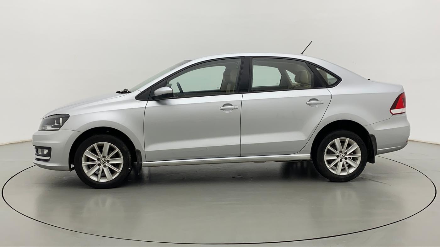 2018 Volkswagen Vento HIGHLINE PLUS 1.2 AT 16 ALLOY, Petrol, Automatic, 43,624 km, Left Side