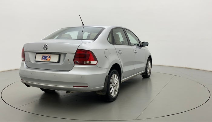 2018 Volkswagen Vento HIGHLINE PLUS 1.2 AT 16 ALLOY, Petrol, Automatic, 43,624 km, Right Back Diagonal