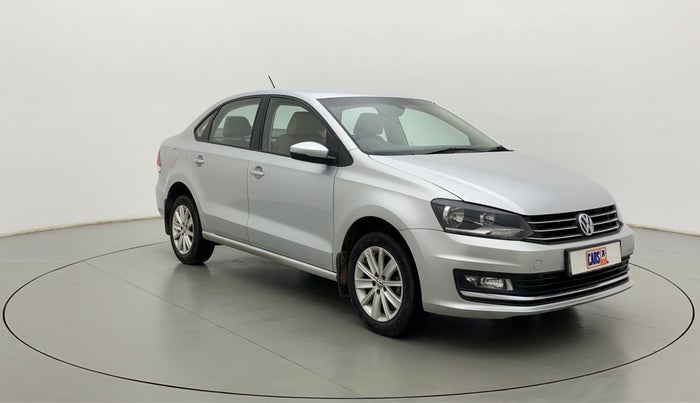 2018 Volkswagen Vento HIGHLINE PLUS 1.2 AT 16 ALLOY, Petrol, Automatic, 43,624 km, Right Front Diagonal