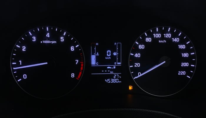 2019 Hyundai Creta E PLUS 1.6 PETROL, Petrol, Manual, 45,377 km, Odometer Image