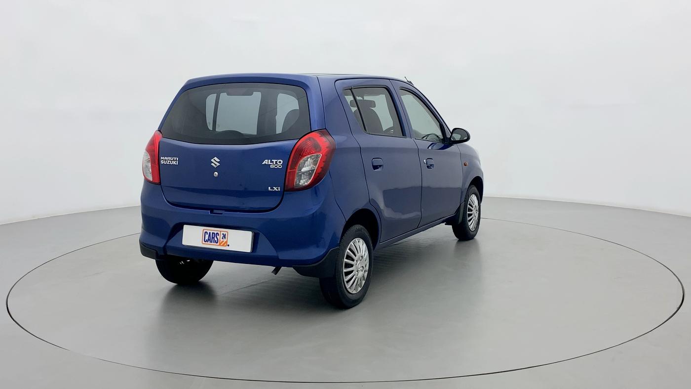 2015 Maruti Alto 800 LXI, Petrol, Manual, 82,708 km, Right Back Diagonal