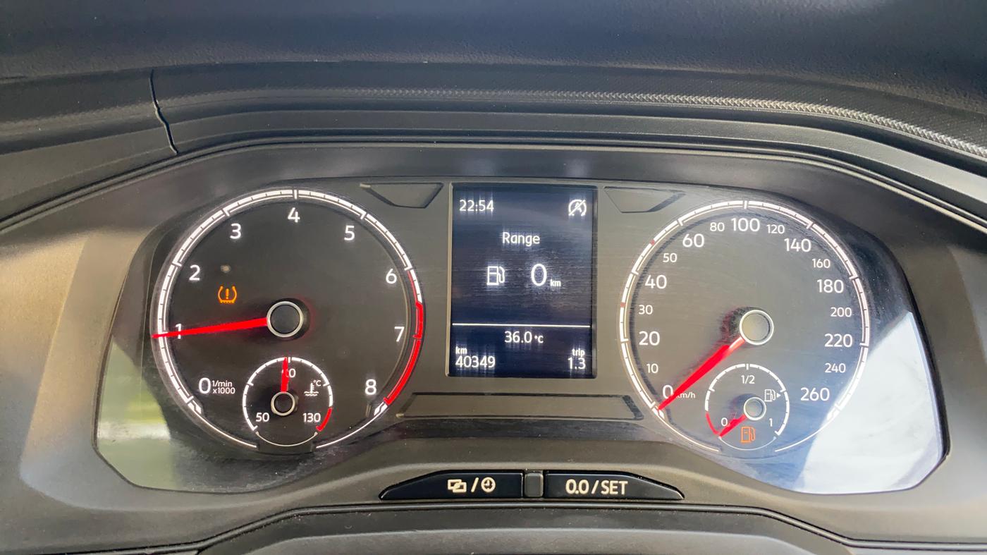 2023 Volkswagen VIRTUS COMFORTLINE TSI 1.0 MT, Petrol, Manual, 40,349 km, Odometer Image