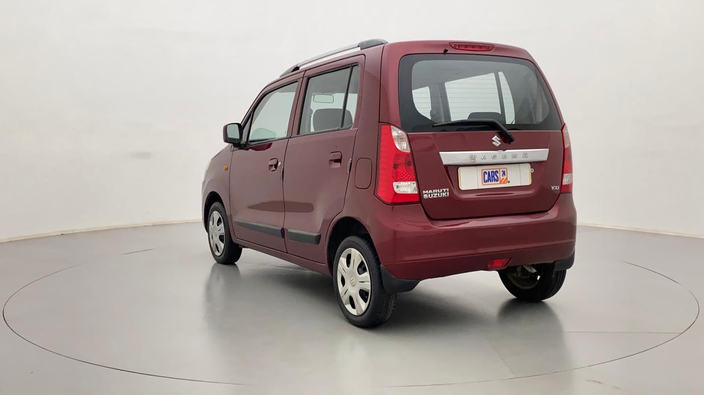 2011 Maruti Wagon R 1.0 VXI, Petrol, Manual, 73,653 km, Left Back Diagonal