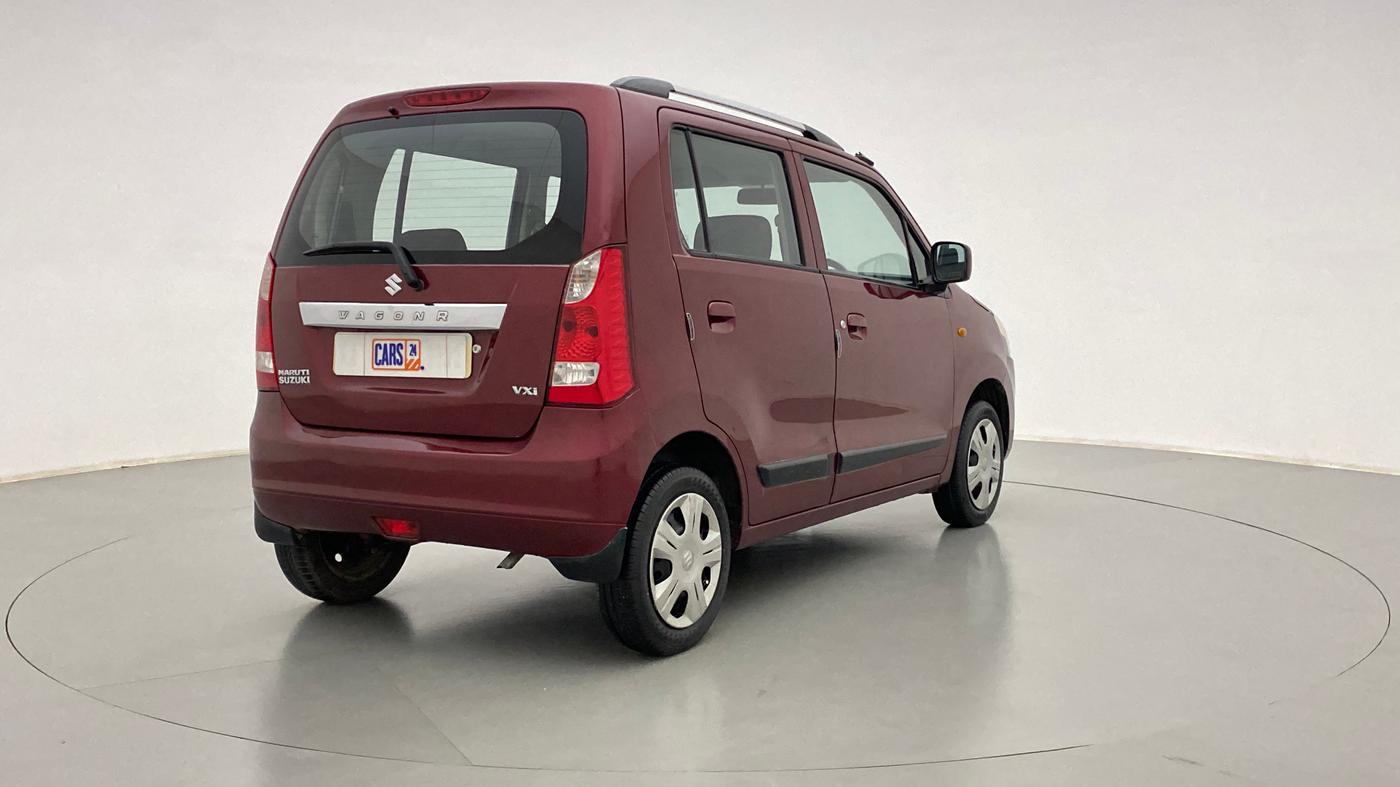 2011 Maruti Wagon R 1.0 VXI, Petrol, Manual, 73,653 km, Right Back Diagonal