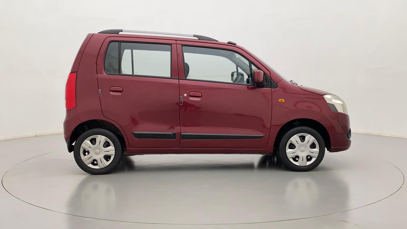 2011 Maruti Wagon R 1.0 VXI, Petrol, Manual, 73,653 km, Right Side View