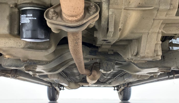 2011 Maruti Wagon R 1.0 VXI, Petrol, Manual, 73,653 km, Front Underbody