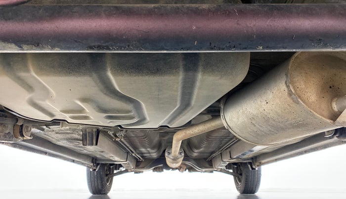 2011 Maruti Wagon R 1.0 VXI, Petrol, Manual, 73,653 km, Rear Underbody
