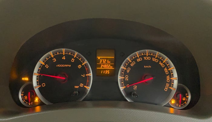 2015 Maruti Ertiga VXI CNG, CNG, Manual, 35,000 km, Odometer Image
