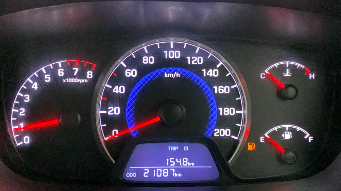 2015 Hyundai Grand i10 ASTA 1.2 KAPPA VTVT, Petrol, Manual, 21,087 km, Odometer Image