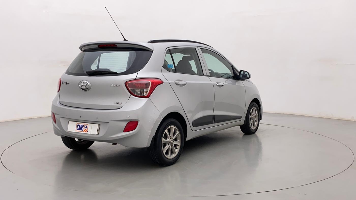 2015 Hyundai Grand i10 ASTA 1.2 KAPPA VTVT, Petrol, Manual, 21,087 km, Right Back Diagonal