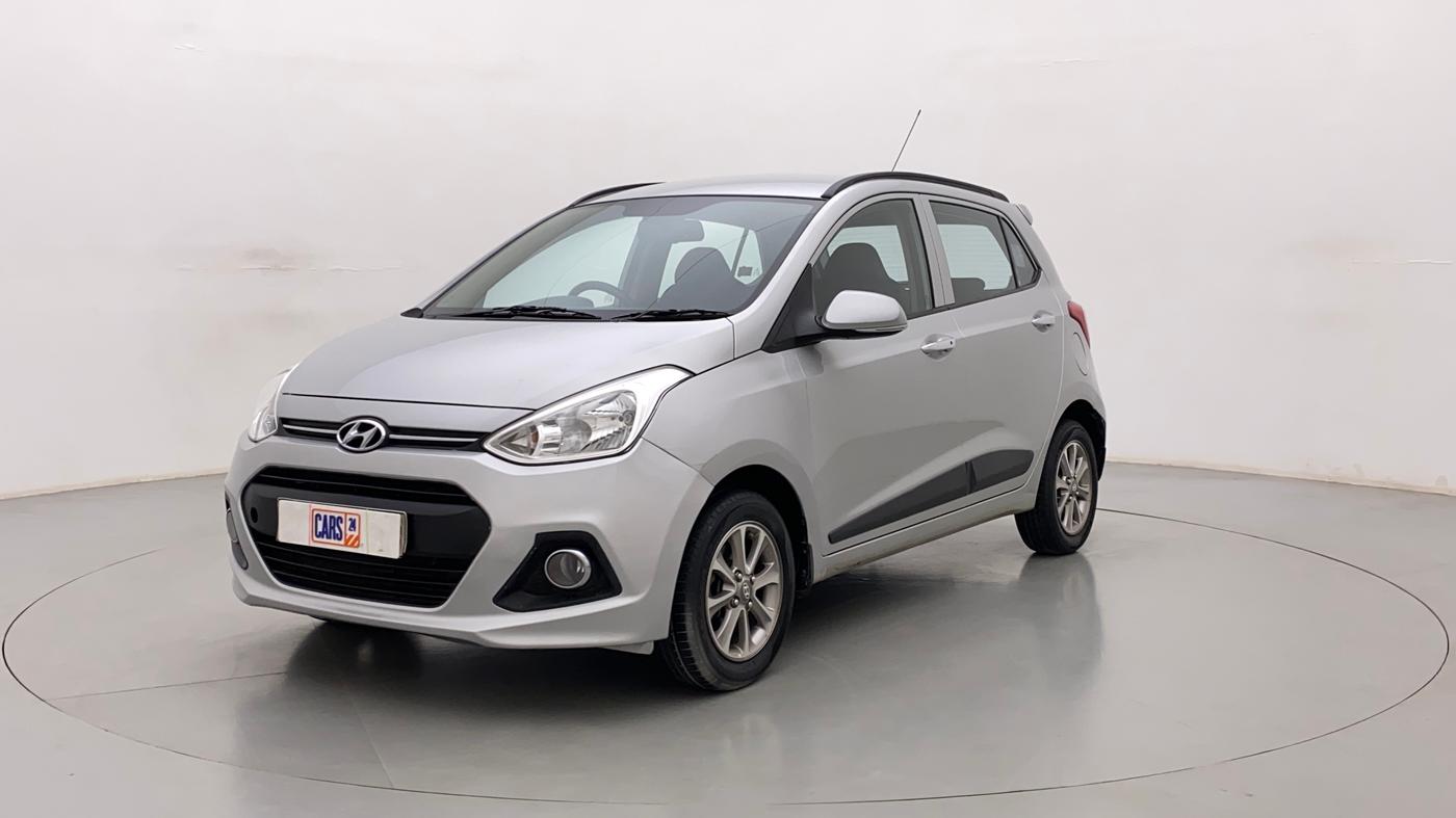 2015 Hyundai Grand i10 ASTA 1.2 KAPPA VTVT, Petrol, Manual, 21,087 km, Left Front Diagonal