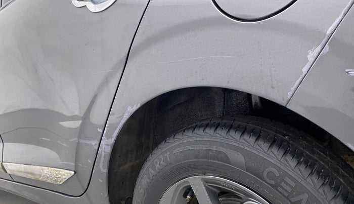 2019 Hyundai GRAND I10 NIOS SPORTZ 1.2 KAPPA VTVT, Petrol, Manual, 18,111 km, Left quarter panel - Minor scratches