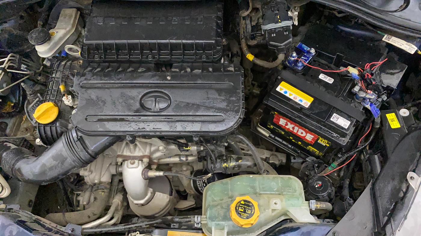 2021 Tata TIGOR XM PETROL, Petrol, Manual, 34,846 km, Engine View - Left