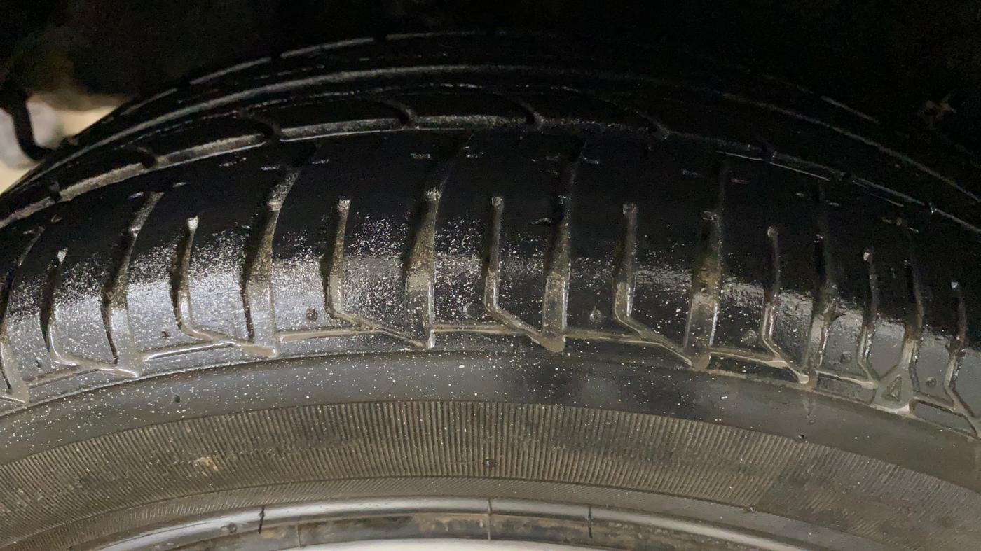 2021 Tata TIGOR XM PETROL, Petrol, Manual, 34,846 km, Right Rear Tyre Tread