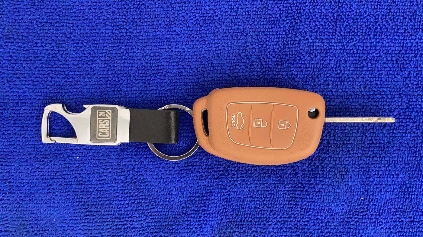 2014 Hyundai Xcent S 1.2, Petrol, Manual, 19,409 km, Key Close Up