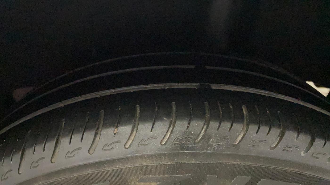 2020 Maruti Baleno DELTA PETROL 1.2, Petrol, Manual, 95,546 km, Left Rear Tyre Tread