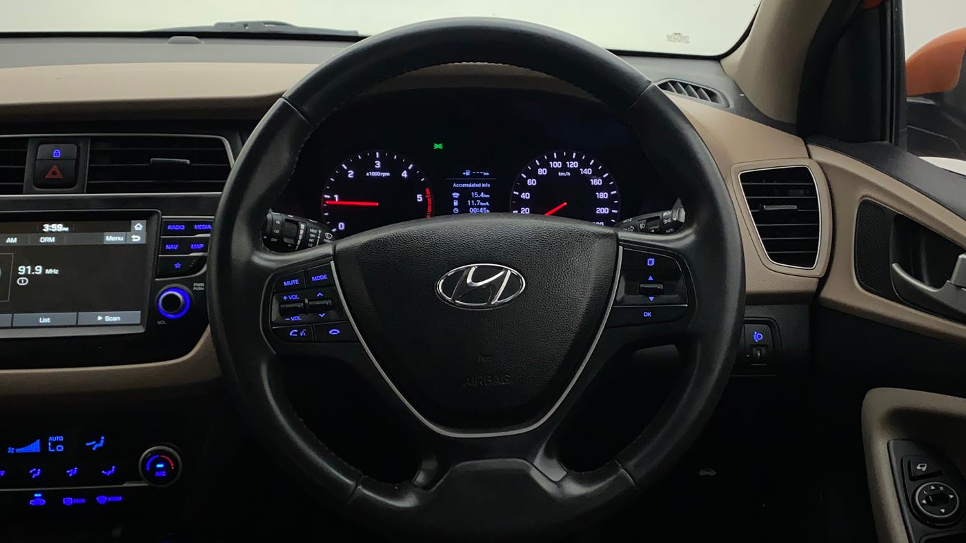 2019 Hyundai Elite i20 ASTA 1.4 CRDI (O), Diesel, Manual, 68,080 km, Steering Wheel Close Up