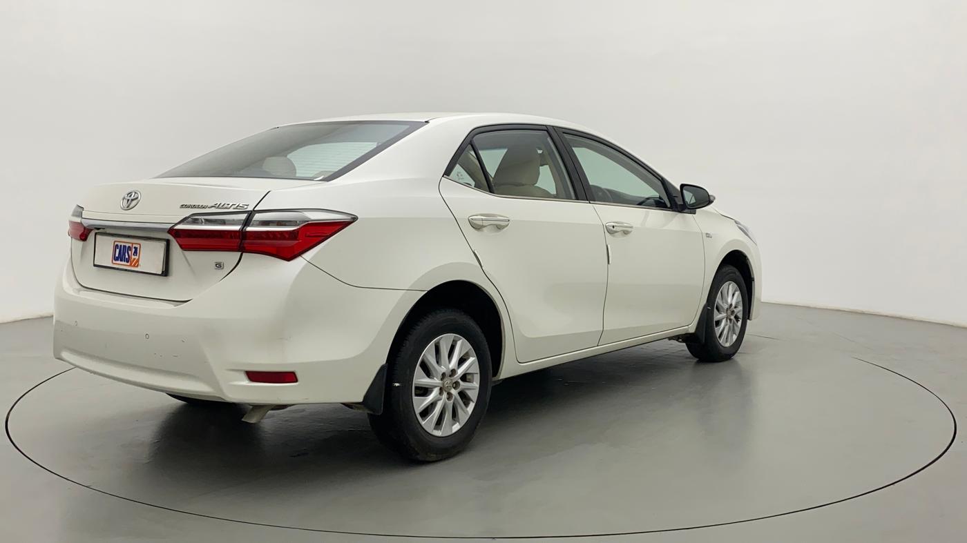 2017 Toyota Corolla Altis G, Petrol, Manual, 16,449 km, Right Back Diagonal