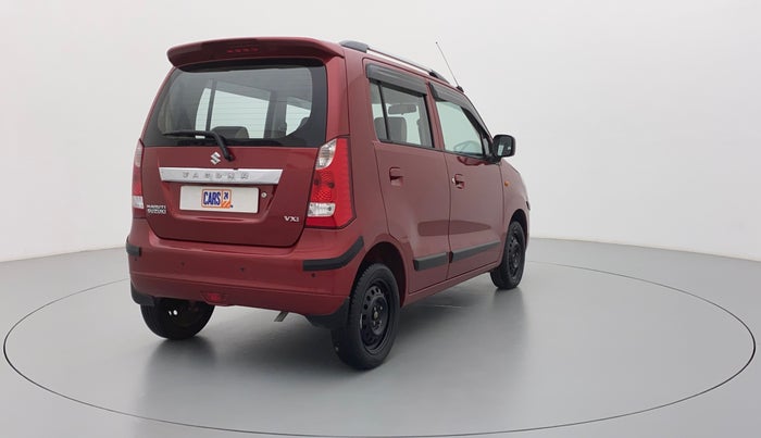 2015 Maruti Wagon R 1.0 VXI, Petrol, Manual, 31,341 km, Right Back Diagonal (45- Degree) View
